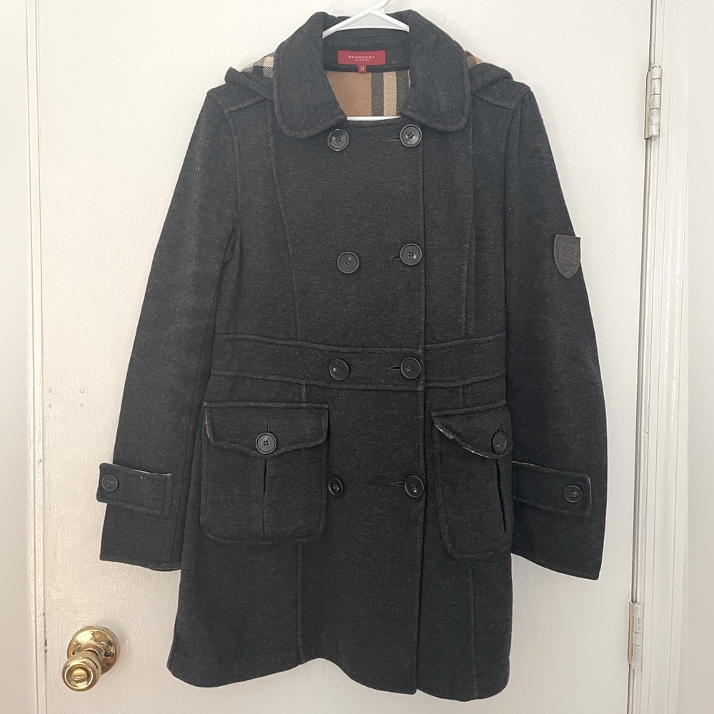 Burberry vintage size 38 dark grey